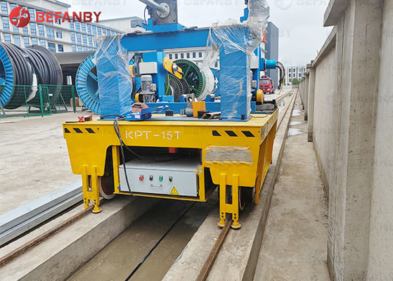 Manufacture Customized Color Transfer Cart On Rail