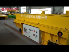 ভি-ডেক ফ্রেম স্বয়ংক্রিয় কয়েল কার্ট, 16 টন ক্যাপাসিটি কয়েল ট্রান্সফার রেল ট্রলি আরজিভি