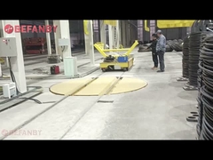 কাস্টমাইজড কয়েল ট্র্যাক ট্রান্সফার ট্রলি, ১৫ টন ইলেকট্রিক রেলওয়ে টার্নটেবল কার্ট