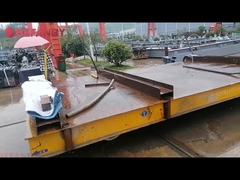 ভারী লোড রেল বৈদ্যুতিক পরিবহন ট্রলি,হ্যান্ডেল পেন্ডেন্ট কন্ট্রোল ব্যাটারি স্থানান্তর কার্ট