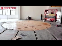 কাস্টমাইজড ৩৬০° ঘূর্ণন টার্নটেবল কার্ট, মাল্টি-ফাংশন বৈদ্যুতিক রেল ট্রান্সফার কার্ট