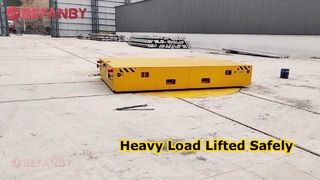 কাস্টমাইজড রেল টার্নটেবল ট্রান্সফার ট্রলি, দুটি ট্রান্সফার কার্ট একে অপরের সাথে সমন্বয় এবং ডক