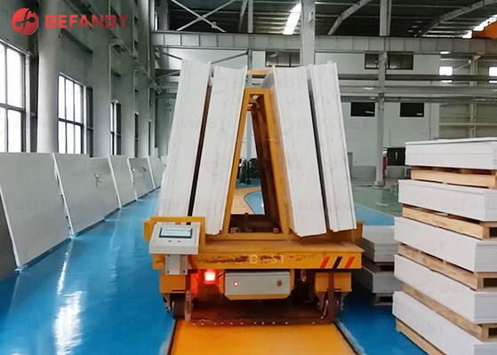 15T Mold Battery Power Transfer Cart On Rail