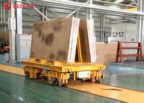 15T Mold Battery Power Transfer Cart On Rail