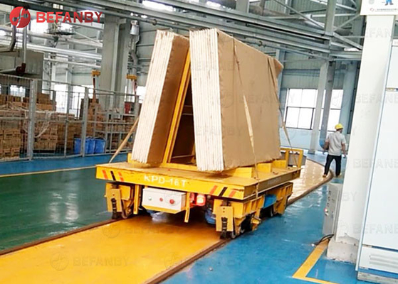 15T Mold Battery Power Transfer Cart On Rail