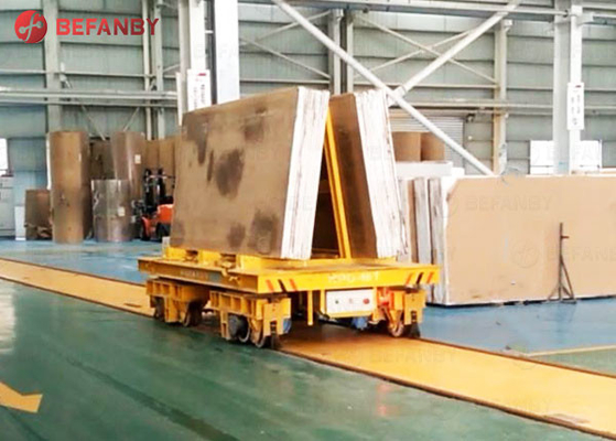 15T Mold Battery Power Transfer Cart On Rail