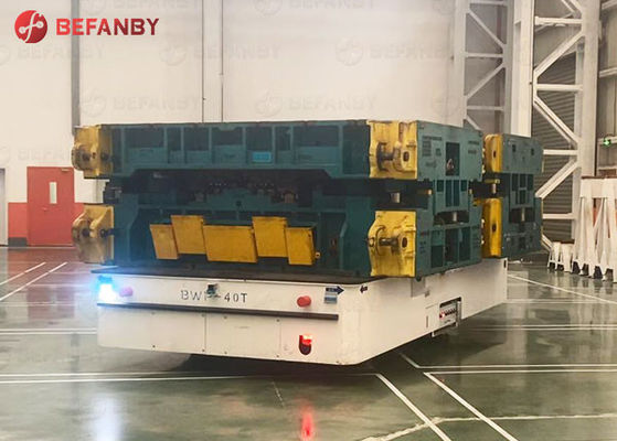 Electric Long Service Life Motorized 80t Transfer Cart