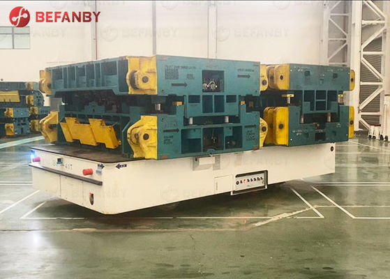 Electric Long Service Life Motorized 80t Transfer Cart