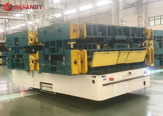 Electric Long Service Life Motorized 80t Transfer Cart