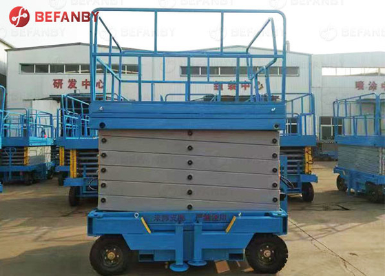 300 500 Kg Adjustable Traction Scissor Lift Platform