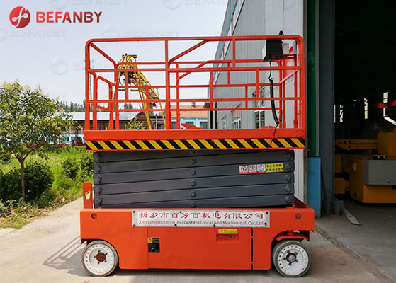 rough terrain Hydraulic Self-Propelled 10t Scissor Lift Platform