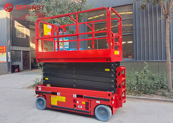 rough terrain Hydraulic Self-Propelled 10t Scissor Lift Platform