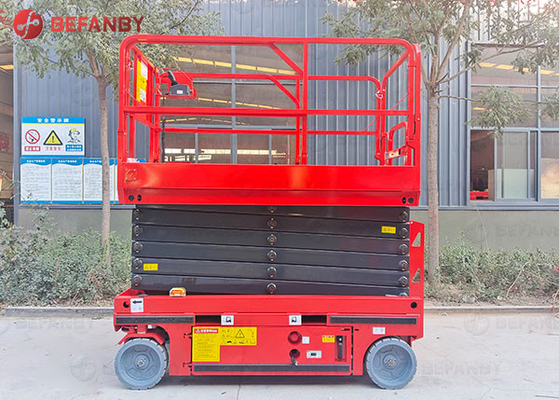 rough terrain Hydraulic Self-Propelled 10t Scissor Lift Platform