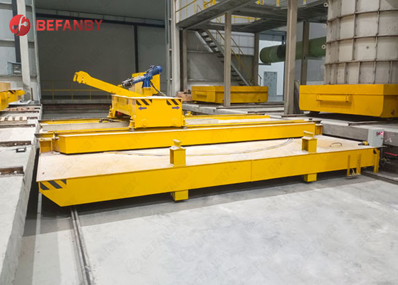 Double Layer Railway Cart With Turntable Transfer Car