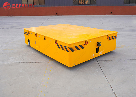 Heavy Load Handling Cylindrical Objects Battery Trackles Transport Cart