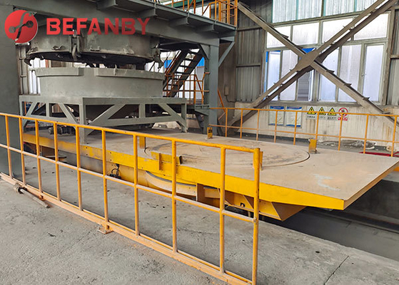 Professional Flexible Rotation Docking Turntable Transfer Carts