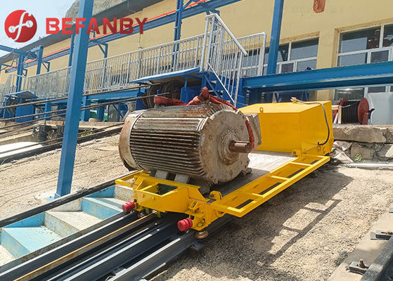 Professional Used In Ports Slopes Electrical Rail Transfer Cart