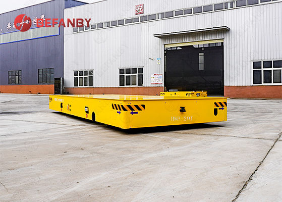 20T steerable trackless transfer cart for heavy Heavy industry
