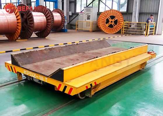 Heavy Load Electric 50t Coil Transfer Bogie