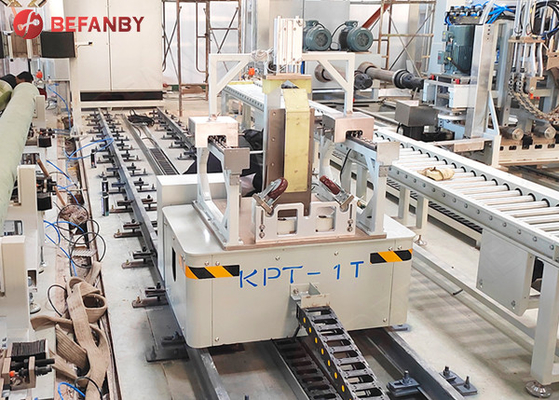 Cast Steel Wheel Cable Reel Railway Material Electrical Transfer Cart