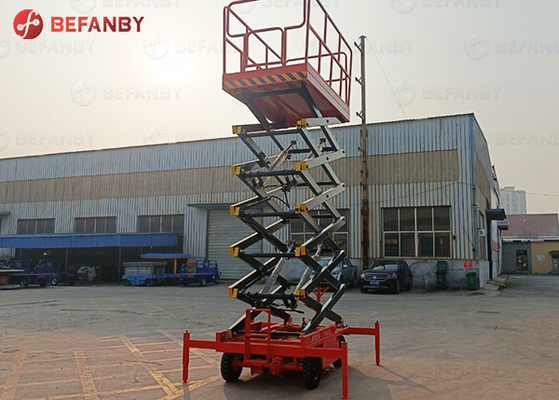 Hot Selling Movable Aerial Work Platform Scissor Lift