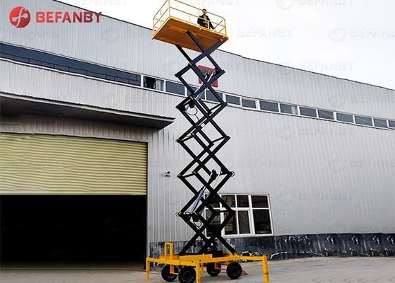 Hot Selling Movable Aerial Work Platform Scissor Lift