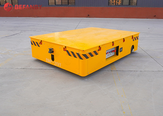 Heavy Load Handling Cylindrical Objects Battery Trackles Transport Cart