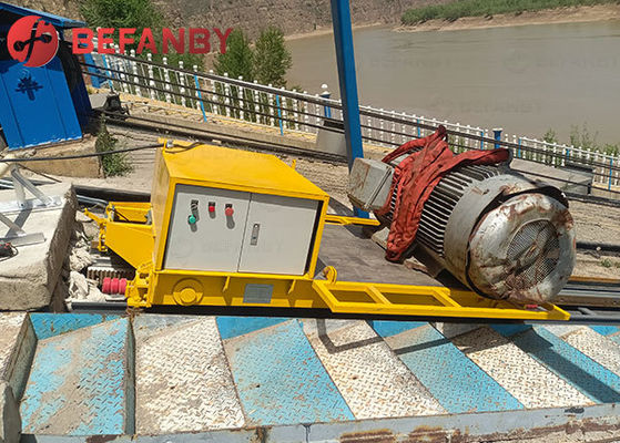 Professional Used In Ports With Slopes Electrical Rail Transfer Cart