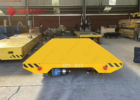 20 Ton Factory Remoted Control Rail Material Transfer Vehicle