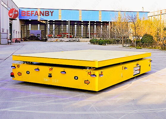 পেশাদার 15T লোড ক্ষমতা হাইড্রোলিক লিফট ট্রান্সফার কার্ট ওয়্যারলেস রিমোট কন্ট্রোল এবং হাইড্রোলিক লিফটিং সিস্টেমের সাথে