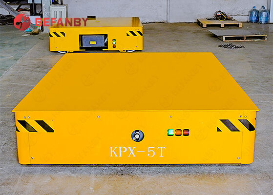 Good Quality Rail Battery Transfer Trolley With 4 Axles
