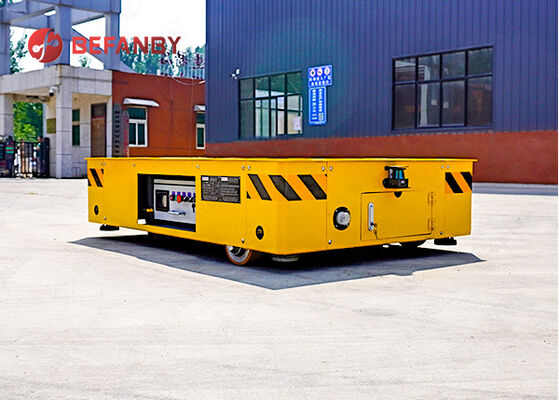 Ce Certificated Trackless Transport Cart With Cast Steel Wheel