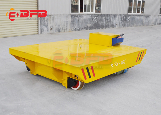 DC Motor Driven Rail Battery Transfer Cart Heavy Loading Transport 5T